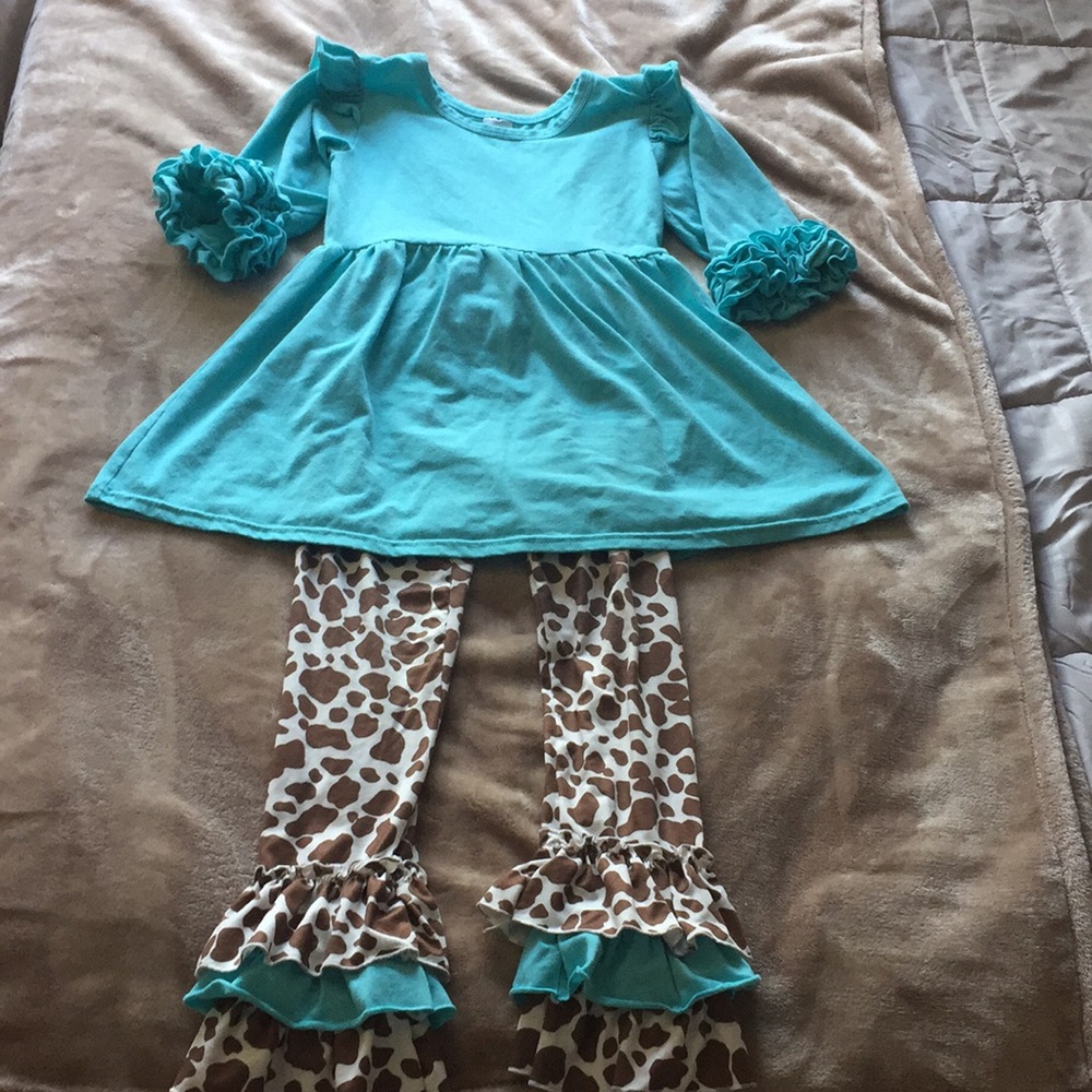 Girls Matching Outfit Size 4XL